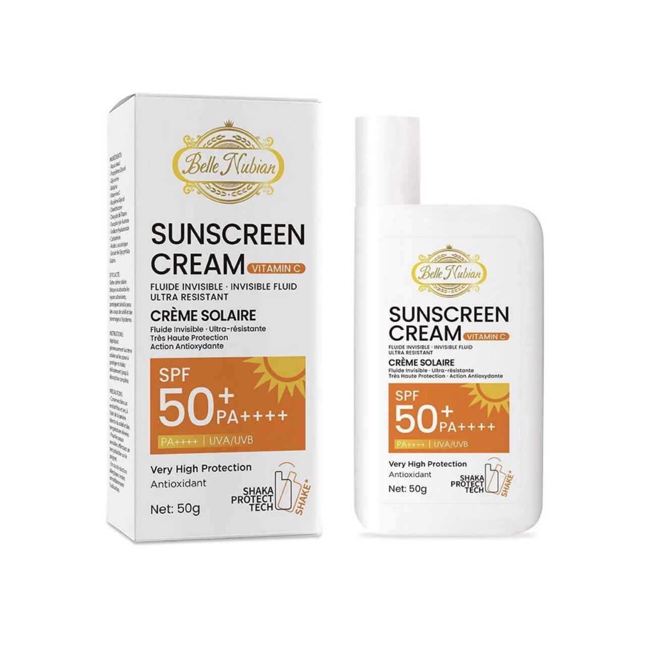 Crème solaire SPF 50+
